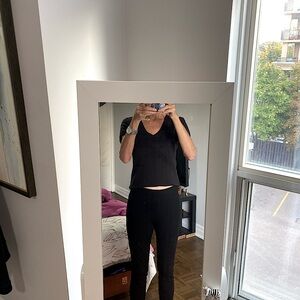 Nygard black leggings, size small; fit true to size